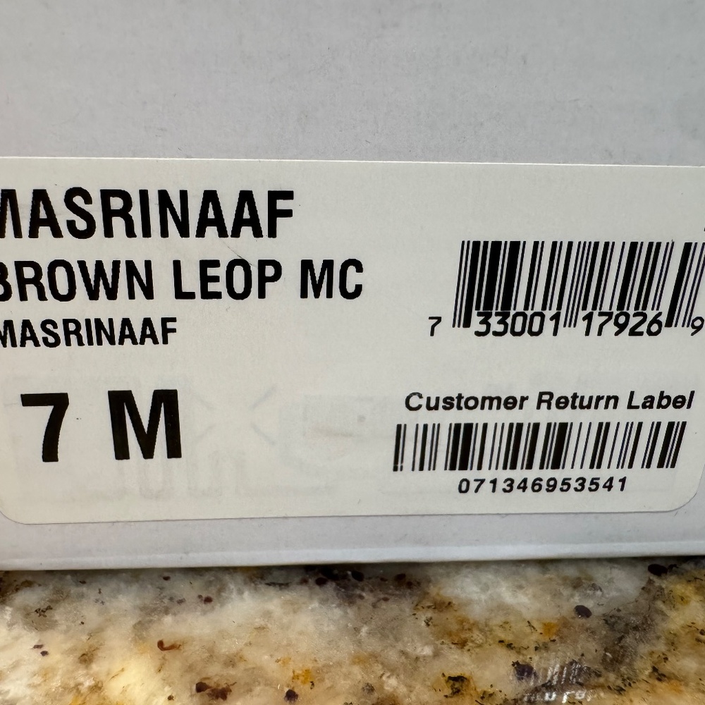 Style & Co. Leopard faux suede ankle boots Excellent UNUSED condition!! 7M - Picture 16 of 16